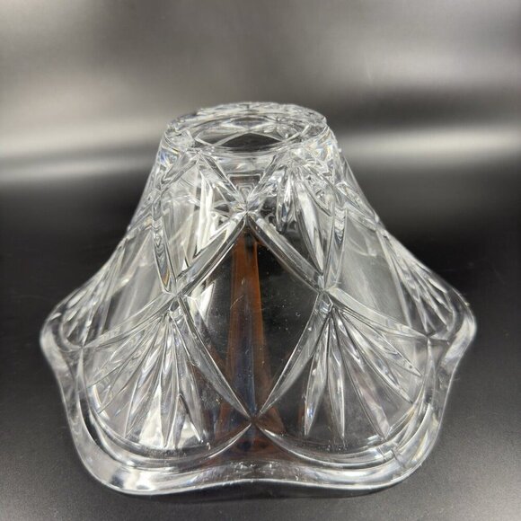 Marquis Waterford Honor Clear Glass Crystal Bowl Dish Heavy Marked On Bottom - Picture 7 of 15